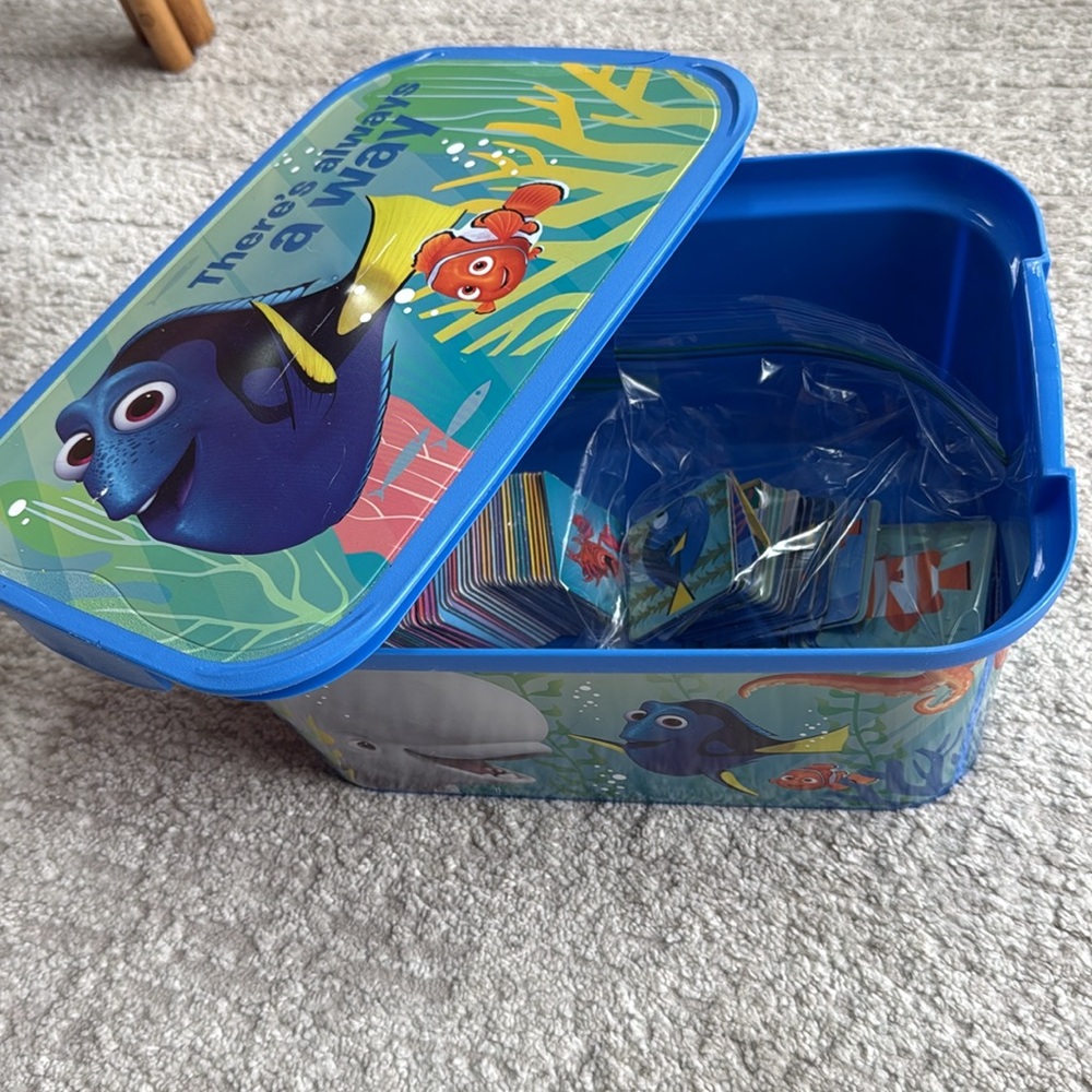 Disney Finding Dory & Disney Matching Memory Game- 2 Games - 2 Skill Levels